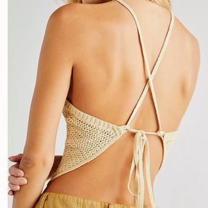 Free People Open Back Tank